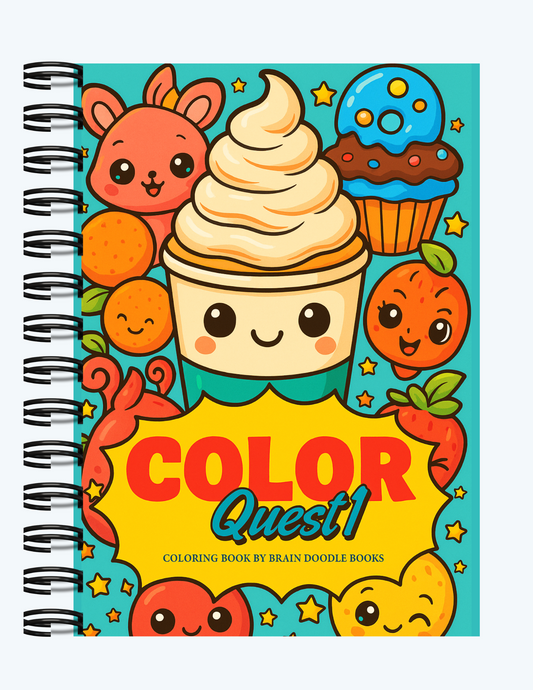 SALE!  Color Quest 1 - Coloring Book